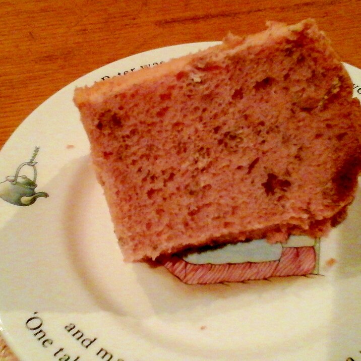 桜のシフォンケーキ レシピ 作り方 By 楽々6107 楽天レシピ